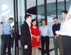 广东省工业和信息化局莅临米兰网页版·官方端网站登录入口-米兰MiLan(中国)调研制造业创新中心建设情况 